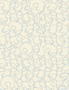 Swim Parade in Water Blue | Water by Ruby Star Society | per 10cm Swim Parade in Water Blue | Water by Ruby Star Society | per 10cm