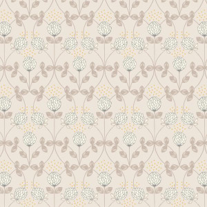 clover on soft mushroom coloured background