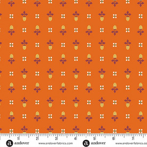 Fleur De Fraise in Orange | Nora's Garden by Shauna Doris | per 10cm