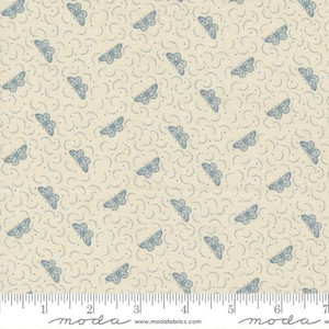 Henriette in Pearl/French Blue | Antoinette by French General | per 10cm Henriette in Pearl/French Blue | Antoinette by French General | per 10cm