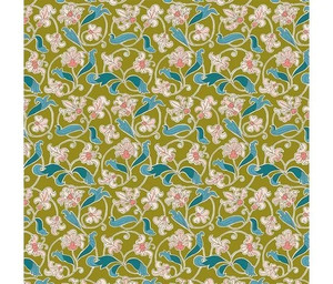 Park Gates in Khaki | The London Parks Collection by Liberty | per 10cm Park Gates in Khaki | The London Parks Collection by Liberty | per 10cm