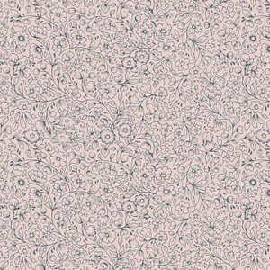 Garden Silhouette in Soft Pink | Collectors Home by Liberty | per 10cm Garden Silhouette in Soft Pink | Collectors Home by Liberty | per 10cm