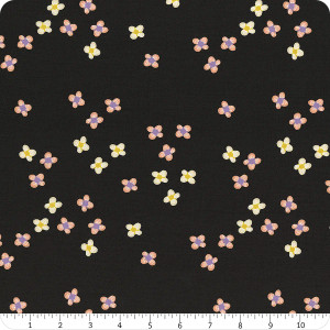 Blossom Soft Black |Favourite Flowers by Ruby Star Society | per 10cm