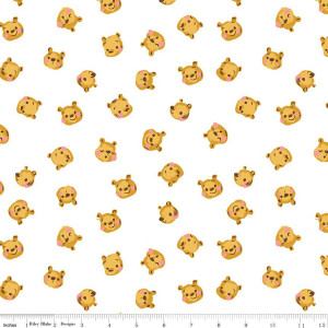 100 Aker Woods Pooh Brain in White | Jill Howarth | per 10cm 100 Aker Woods Pooh Brain in White | Jill Howarth | per 10cm