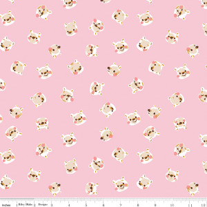 100 Aker Woods Pooh Brain in Pink | Jill Howarth | per 10cm 100 Aker Woods Pooh Brain in Pink | Jill Howarth | per 10cm
