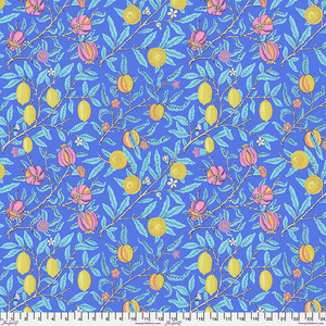Fruit in Cobalt | Kaffe Fassett & Morris & Co | per 10cm