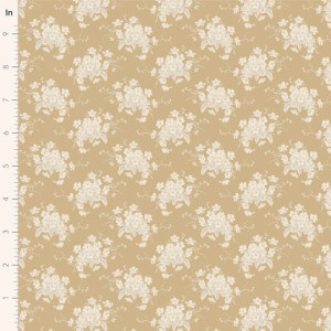 White Flower in Sand | Sunday Brunch by Tilda | per 10cm