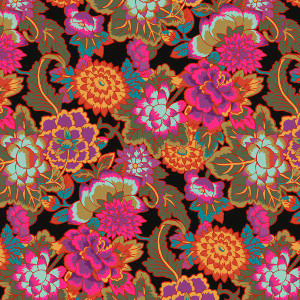 Cloisonne in Black | Kaffe Fassett Collective | per 10cm