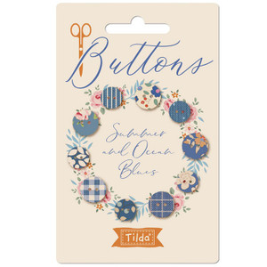 Tilda Buttons | Summer Creating Memories | 10 & 12 mm