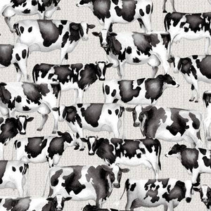 Cows in Ecru | Buttermilk Farmstead by Grace Popp | per 10cm