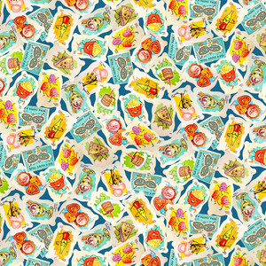 I Heart Kitsch | Kitschy Cards | Blue