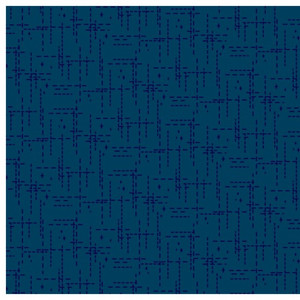 Stitched in Navy | Blenders | per 10cm