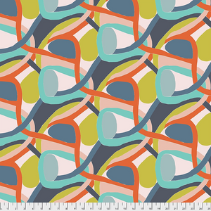 Woven in Lime | After the Rain by Bookhou | per 10cm