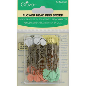 Flower Head Pins Clover 2506 - 0.7mm x L5.4mm sharp Flower Head Pins Clover 2506 - 0.7mm x L5.4mm sharp
