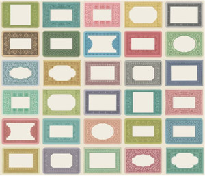 Panel of Playing Card Labels | Junk Journal by Cathe Holden