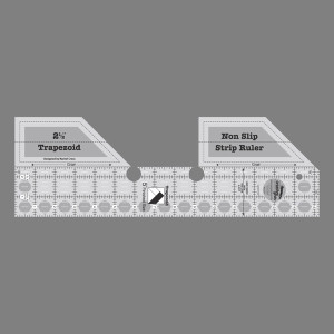Creative Grids Trapezoid Strip Ruler Creative Grids Trapezoid Strip Ruler