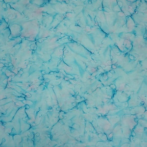 Tone on Tone in Turquoise | Batik | per 10cm