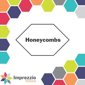 1" Honeycomb Papers | Pack of 65
