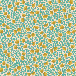 Bellflower in Teal | Wallflower by Tilda | per 10cm