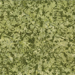 Paint Splatter in Lizard | Hoffman Batiks | per 10cm