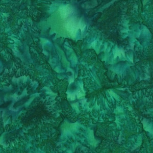 Watercolour in Belize | Bali Batiks by Hoffman | per 10cm