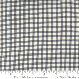 French General Woven Ginghams | Indigo | Pearl 23