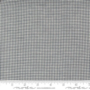 French General Woven Ginghams | Indigo | Pearl 25
