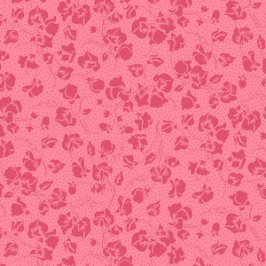 Sweet Pea Spot in Coral | Liberty Flower Shop by Liberty | per 10cm