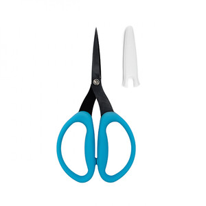 Karen Kay Buckley Perfect Scissors Blue 6" Micro-Serrated Karen Kay Buckley Perfect Scissors Blue 6" Micro-Serrated