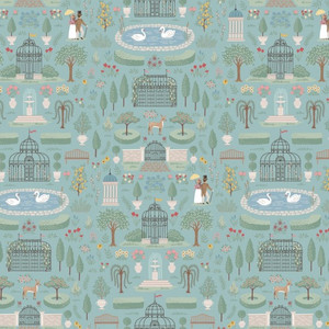 Emma Highbury Blue | Jane Austen | per 10cm Emma Highbury Blue | Jane Austen | per 10cm