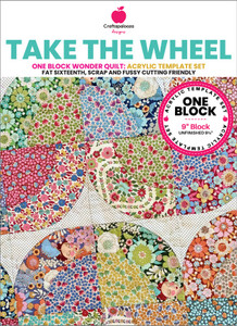 Take The Wheel - One Block Acrylic Template Set Take The Wheel - One Block Acrylic Template Set
