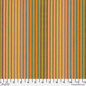 Caterpillar Stripe - Sunshine | Woven Stripes Kaffe Fassett | per 10cm Caterpillar Stripe - Sunshine | Woven Stripes Kaffe Fassett | per 10cm