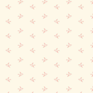 Flutter in Cream | Strawberries and Cream by Edyta Sitar | per 10cm Flutter in Cream | Strawberries and Cream by Edyta Sitar | per 10cm