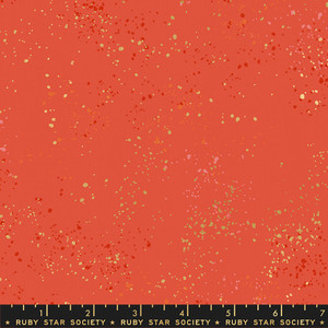 Speckled Metallic in Festive | Rashida Coleman Hale for Ruby Star Society | per 10cm Speckled Metallic in Festive | Rashida Coleman Hale for Ruby Star Society | per 10cm