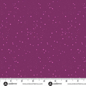 Tinted Dots in Plum | Petals and Stitches by Stephanie Organes| per 10cm Tinted Dots in Plum | Petals and Stitches by Stephanie Organes| per 10cm