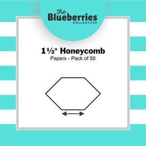 1 & 1/2" Honeycomb Papers | Pack of 50