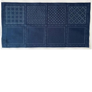 Sashiko Coaster Panel LC98915 | Cosmo Sashiko Coaster Panel LC98915 | Cosmo