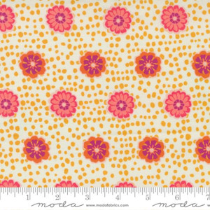 Flower Drops in Ivory | Paisley Rose by Crystal Manning | per 10cm