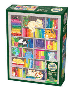 Rainbow Quilt Cat | 1000 Pc Puzzle Rainbow Quilt Cat | 1000 Pc Puzzle
