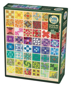 Common Quilt Blocks | 1000 Pc Puzzle Common Quilt Blocks | 1000 Pc Puzzle