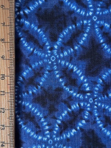 Shippoh in Navy | Shibori by Sevenberry | per 10cm