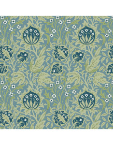 Elmcote in Dearle Blue | Emery Walkers House by Morris & Co | per 10cm