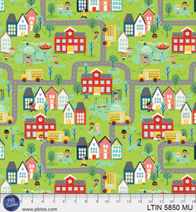 School Village in Multi | Love, Teach, Inspire by Arrolynn Weiderhold | per 10cm