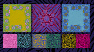 Boom Boom Panel | Triple Take Collection "Bouquet" | Anna Maria