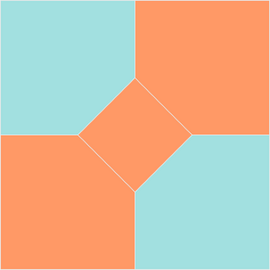 Bow Tie Stamp | 5" Block