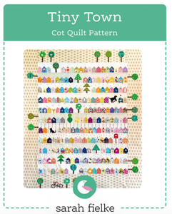 Tiny Town Cot Quilt Paper & Template Set by Sarah Fielke