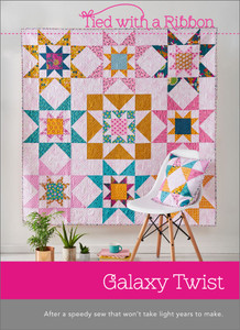 Galaxy Twist Quilt Pattern | Tied With A Ribbon