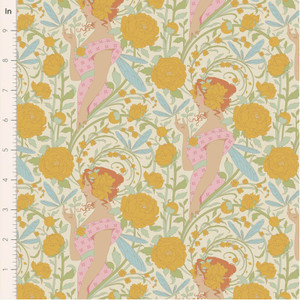 Songbird Aubery in Mustard | Tilda | per 10cm