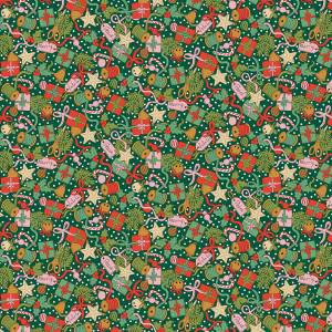 Festive Gifting Pine A | Festive Greetings by Liberty | per 10cm