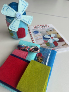 Windmill Pin Cushion Felt Kit
